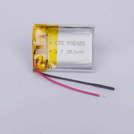902025聚合物锂电池 3.7V 400mAh蓝牙耳机平板电脑电池厂家供货