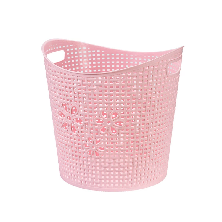 Woven storage system, small laundry basket