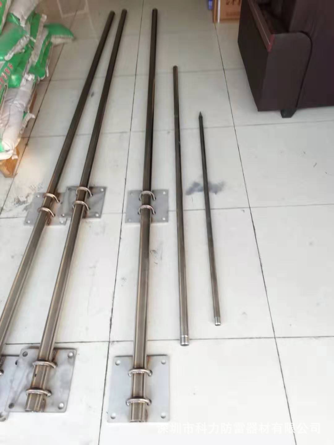 侧装避雷针 侧击雷避雷针 侧面山墙避雷针  防绕击避雷针不锈钢