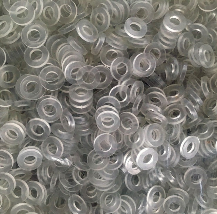 厂家直销 透明软PVC垫片 自粘PVC PVC螺丝垫片 防水垫圈