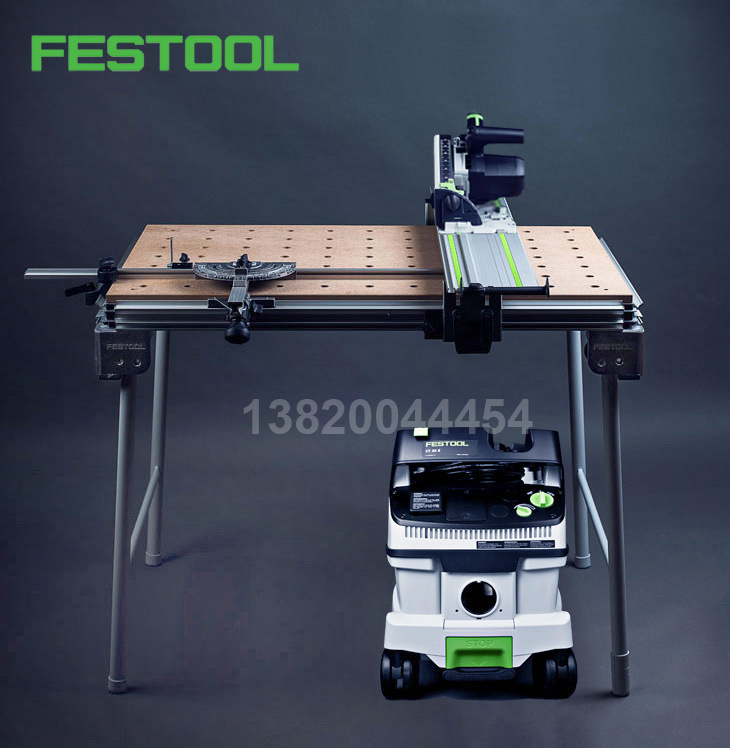 FESTOOL费斯托圆锯TS55切入式圆锯吸尘工作台轨道锯导轨锯切割机