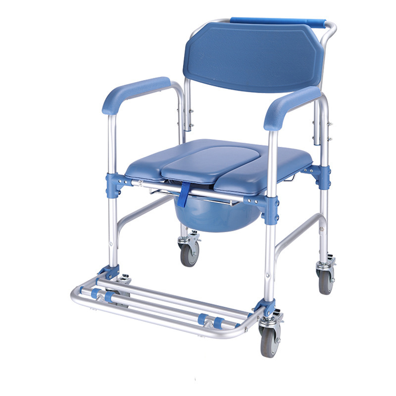 Elderly toilet stool pregnant women toilet chair toilet toilet chair with wheels toilet chair trolley bath chair toilet chair