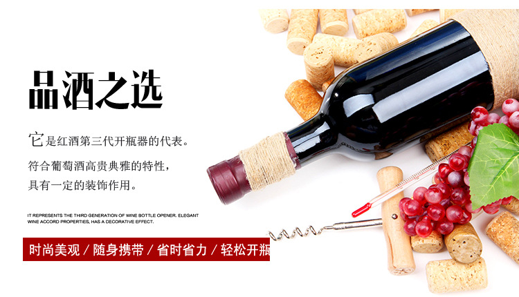 葡萄酒针式开瓶器厂家  红酒气压开瓶器   红酒开瓶器工厂详情6