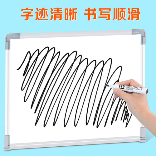 Whiteboard pen water-based erasable marker large capacity thick head black red and blue color writing display board pen stationery