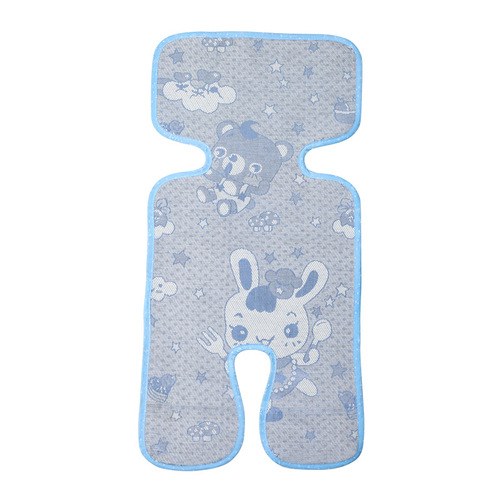 Baby stroller mat, ice silk mat, thickened mat, stroller baby mat, five-point mat directly supplied from the manufacturer