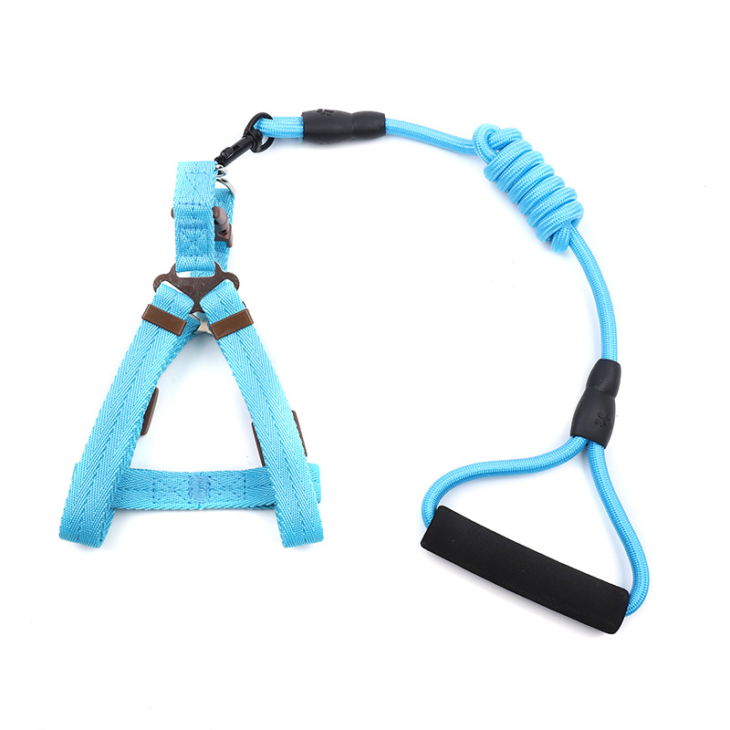 Productos para mascotas, cuerda para perros, nuevo tipo de cuerda de tracción para perros, cuerda de cinturón ajustable, ligera y duradera.