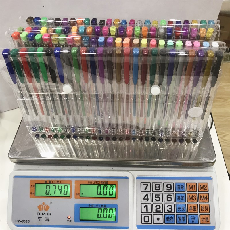 1 Piece Solid Color Graduation Plastic Casual Business Gel Pen display picture 7