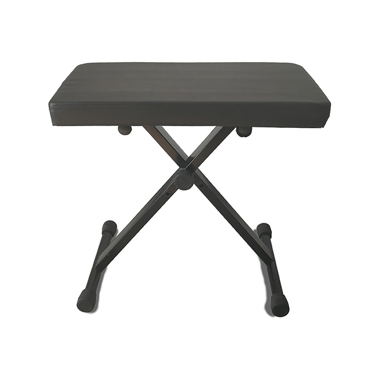 Venta al por mayor plegable Piano Electrónico taburete Elevación individual doble ensanchado engrosada guitarra de piano guzheng Erhu teclado taburete