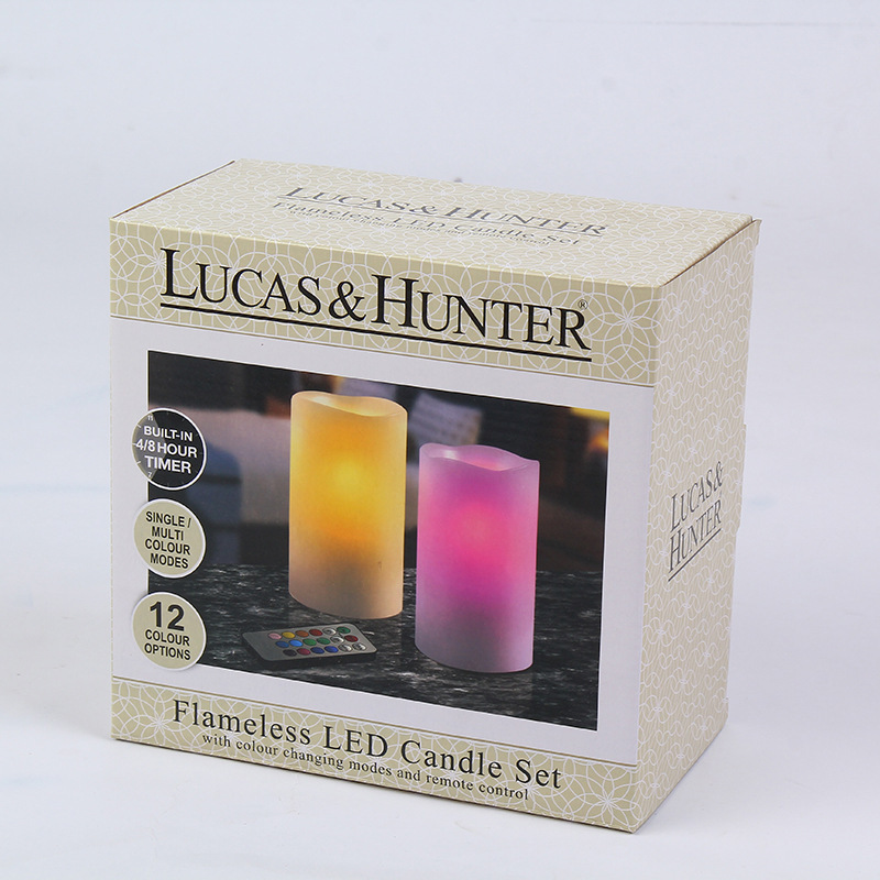 蜡烛包装彩盒厂家定做