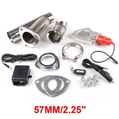 Car modification electric remote control Exhaust pipe - 225-inches