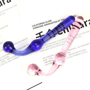 Female av Rod sex products masturbation stick glass penis adult anal plug tail fairy stick sex toys wholesale