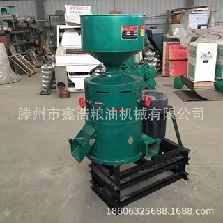 家用方便大米小米碾米机 玉米脱皮打碴子机稻谷磨米机