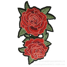 电脑毛巾绣花章布贴 绣花标服装定做 刺绣logo加工 衣服补丁布贴