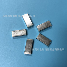 生产无线充电宝加重铁 蓝牙耳机长方形镀锌配重铁片 4*8*18铁块