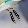 Silver needle, earrings, accessory, silver 925 sample, internet celebrity