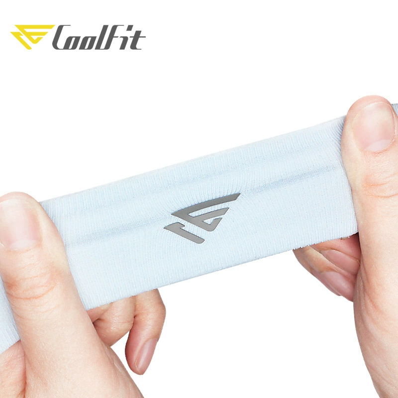 COOLFIT Повязка на голову для мужчин и женщин, нескользящая силиконовая повязка для йоги, анти persp