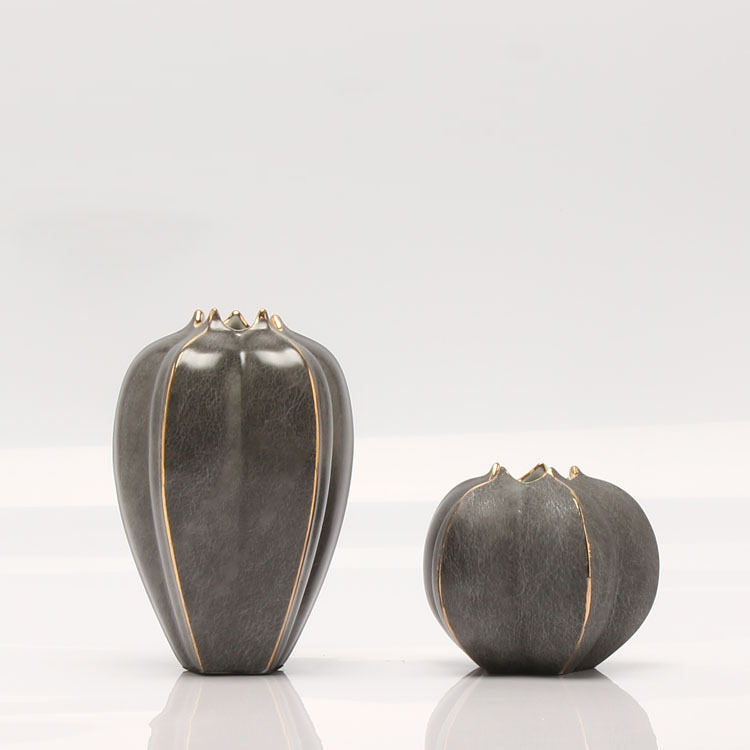 modern New Chinese style originality ceramics mesa Small vase Decoration a living room TV cabinet Wine cabinet Arts and Crafts a decoration