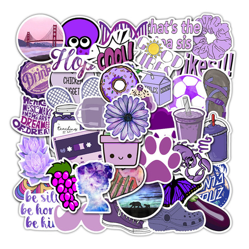 A variety of 50 ins small fresh and cute graffiti stickers waterproof luggage stickers water cup computer car stickers