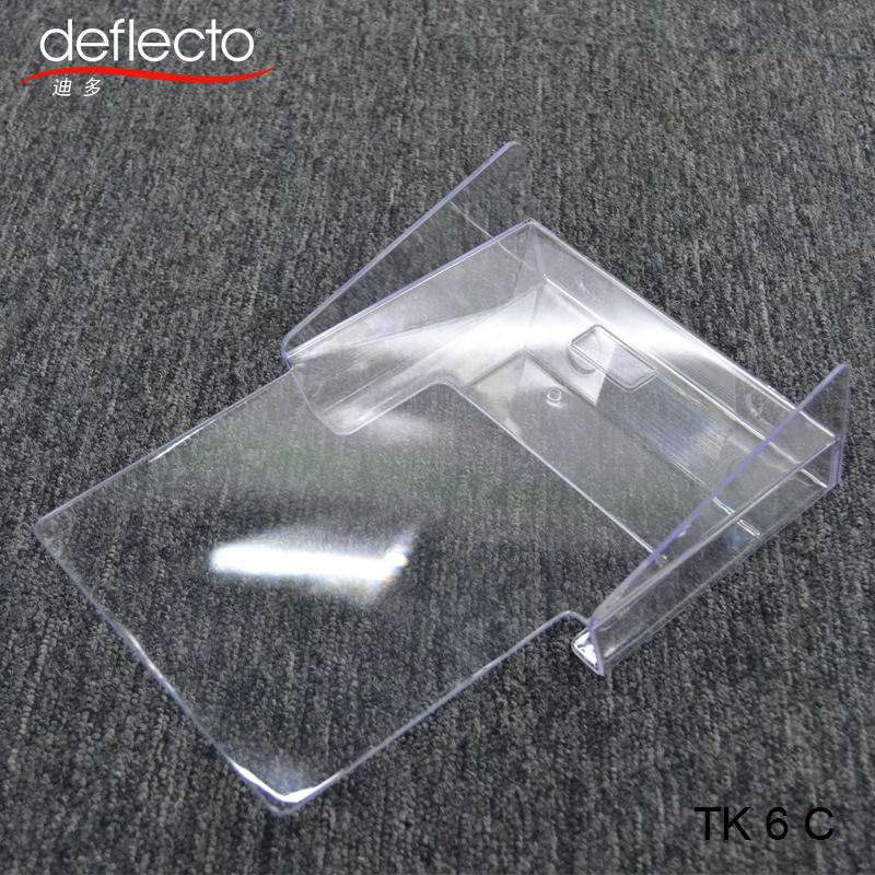 American Dido Desktop Standing File Rack PS Transparent Storage Rack Single Layer A4 A5 A6 Display Stand Wholesale