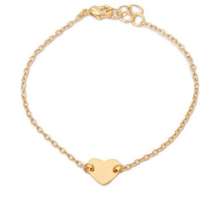 Heart Shaped Love Bracelet Close-up