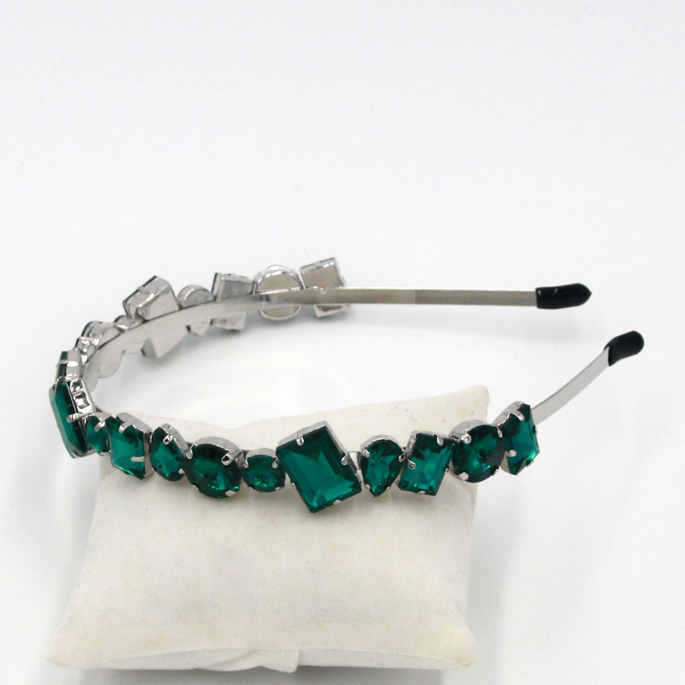 Hot Selling Fashion Diamond Rhinestone Handmade Headband Wholesale display picture 5