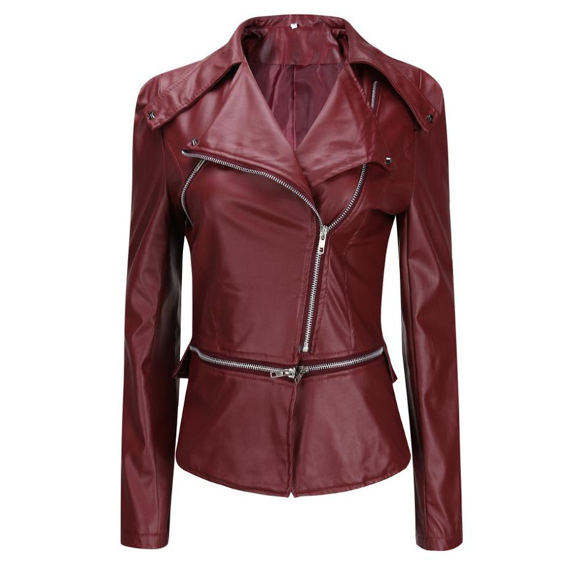 Veste cuir femme en PU - Ref 3447550 Image 11