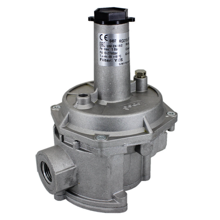 GECA燃气调压阀RG015HC-FT-1B 1/2"大流量(4分)承压0.1MPa带过滤