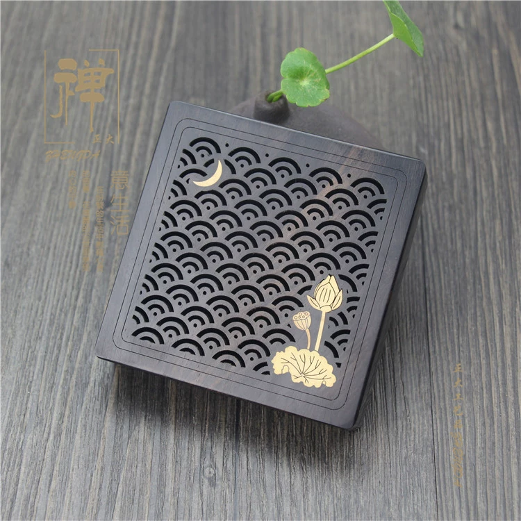 Кадм Incense burner ebony sandalwood, деревянная ароматическая лампа