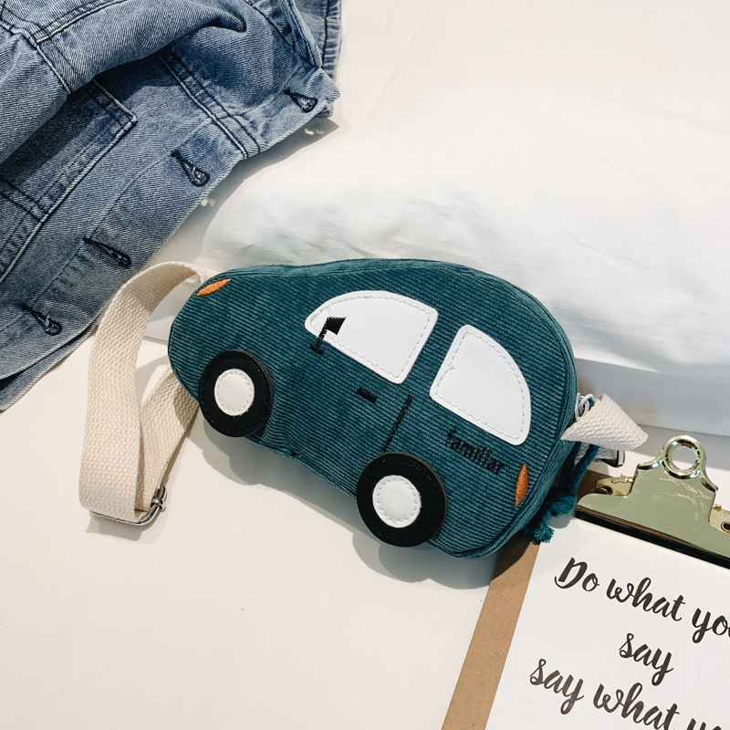 Cangurera Infantil de Auto Animado de Poliéster