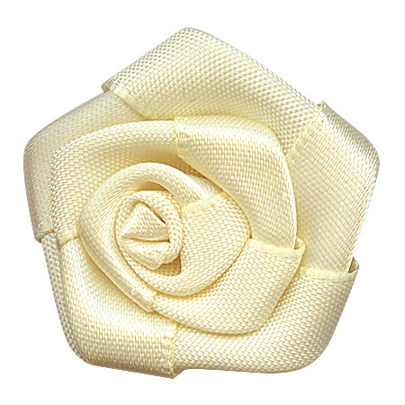 Yao Ming 2,7 cm cinta Rosa pequeña flor tocado horquilla accesorios decorativos hechos a mano DIY cinta Rosa pequeña flor