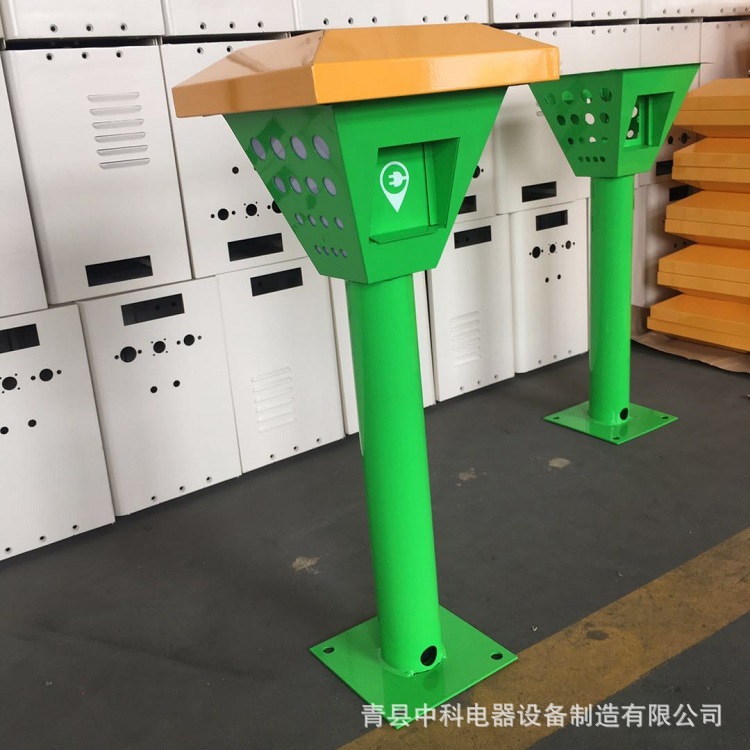 智能快速充电桩 充电站蘑菇桩外壳 设计加工提供设计方案电动车