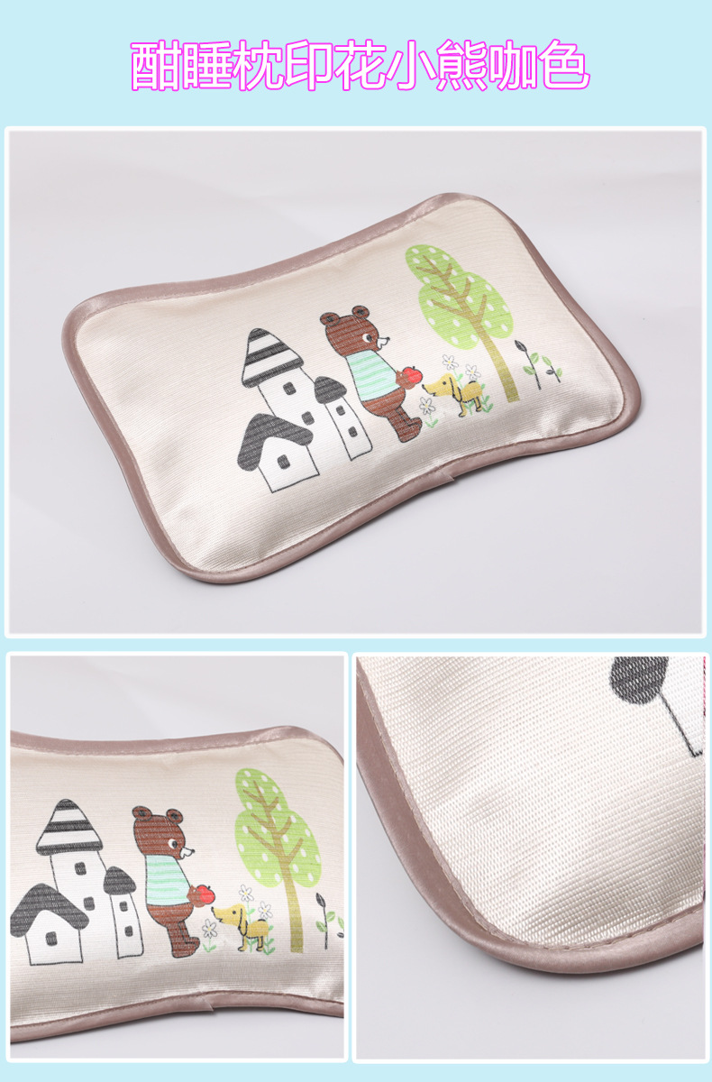 酣睡枕印花小熊咖色详情.jpg