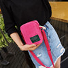 2019 new casual crossbody bag Korean version versatile shoulder bag simple strip poured small square bag out to go out small bag