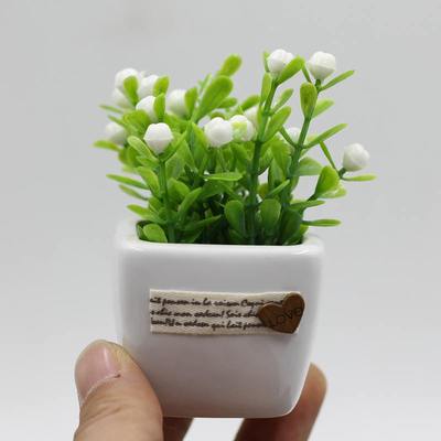 汽车摆件吉祥果爱情花车内装饰车载创意可爱陶瓷中控台摆件用品|ms