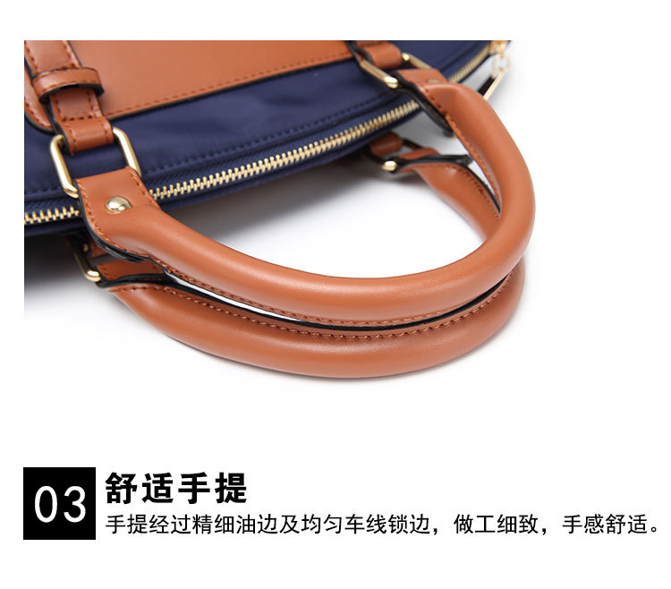 502g Weight Polyester Lining Material Zipper Closure Type Single Shoulder Strap Strap Type Bag Sets Bags Type Solid Color Pattern Fashion Style Square Shape Khaki, Red, Blue, Black Color Large Size Large Fashion Bag Sets 31
