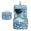 Capacious storage system for traveling, foldable cosmetic bag, wholesale