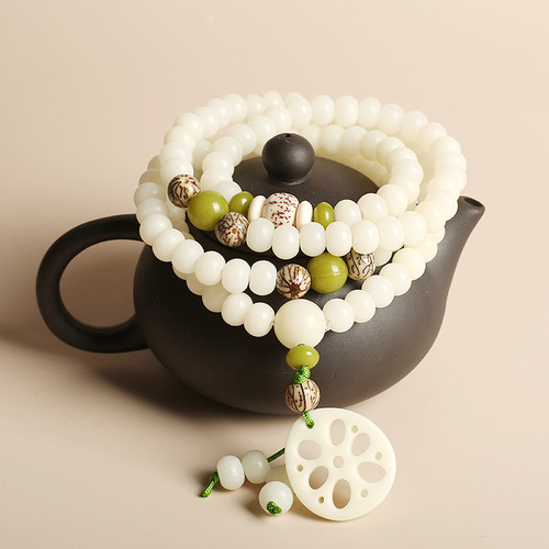 Yoga bracelets natural bodhi root hand string of jade jewelry bodhi 108 beads beads bracelet bodhi