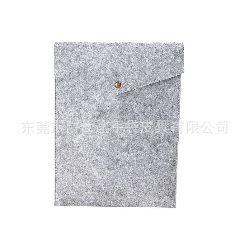 Креативная фетровая сумка для документов, деловая фетровая сумка для офиса, портативный коричневый фетровый портфель