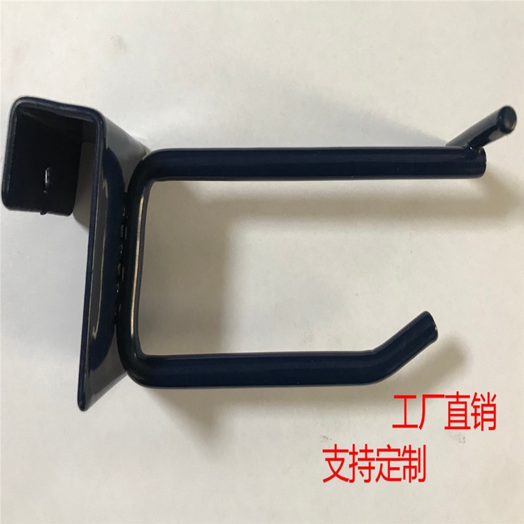 源头厂家超市挂钩横梁挂钩双线超市挂钩钢木架挂钩卡方管挂钩