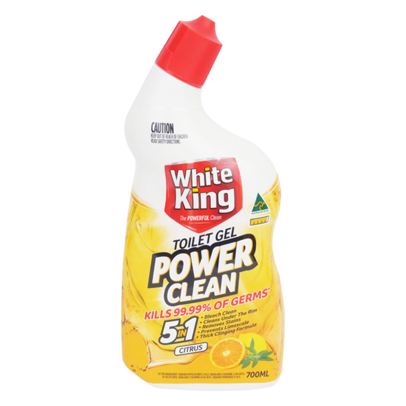 拿样澳洲洁白王white King洁厕灵柑橘香型 洁厕液马桶除垢清洁剂