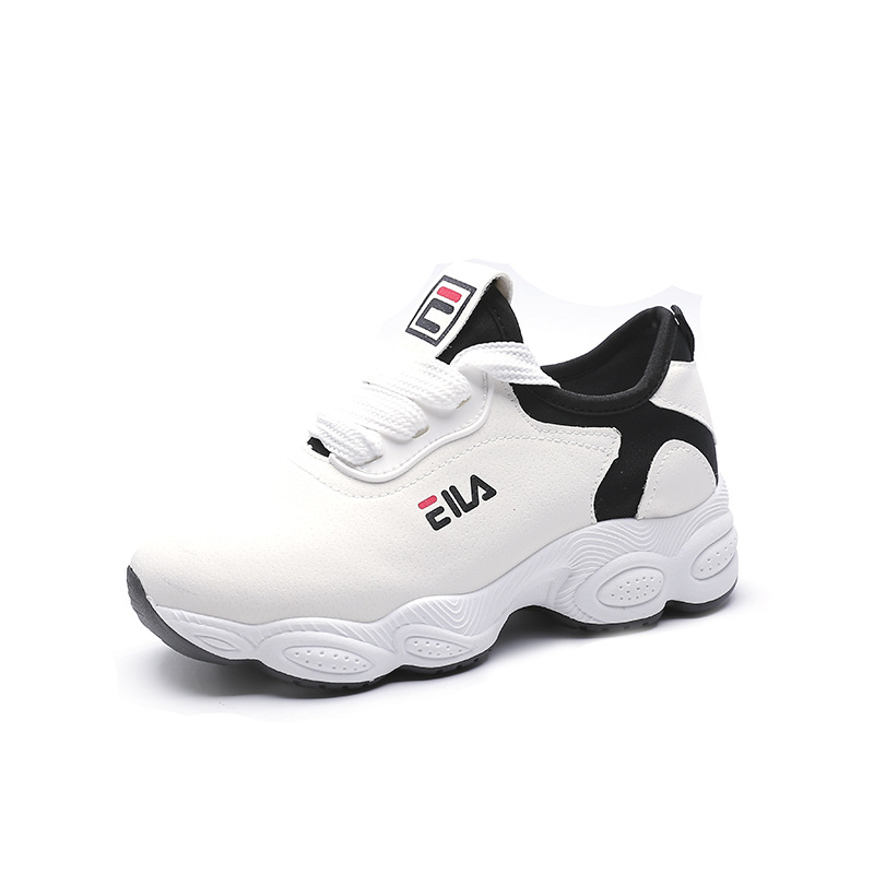 Baskets femme en Cuir synthétique - Ref 3421077 Image 5