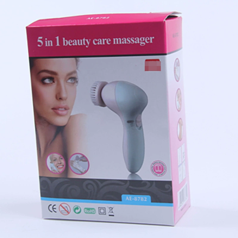 Очищающее средство для лица Пять в одном AE-8782 косметический инструмент массажер для лица Bai Dafu 6 поколение щетка для умывания лица