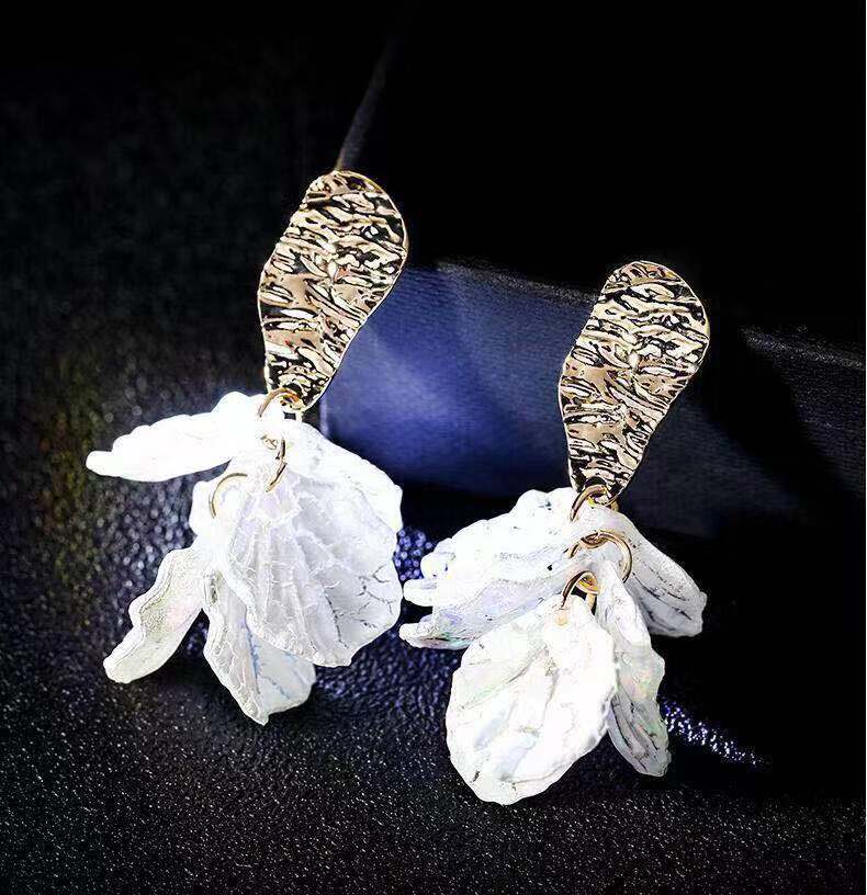 Flower Long Earrings