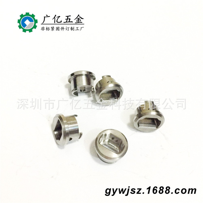 电脑数控车床加工件 CNC黄铜加工产品 H59铜件非标螺丝机加工螺丝