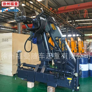 福曼厂随车吊折叠臂5吨吊机 智能遥控液压吊折叠臂东风车子起重机