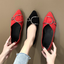 Giày búp bê nữ thời trang, thiết kế đơn giản, phong cách Hàn quốc