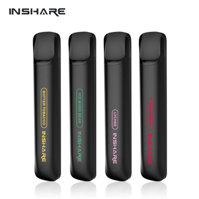 INSHARE威仕帝T6新款一次性电子烟小烟扁烟水果烟草味厂地货源OEM