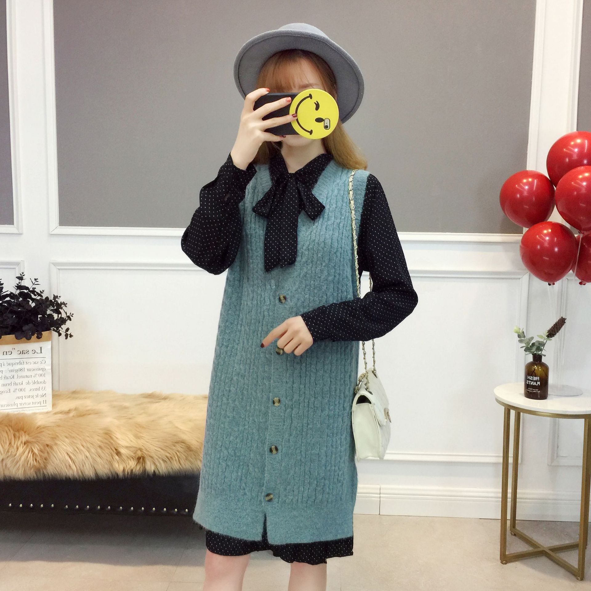 Gilet femme en Mélange de coton - Ref 3316788 Image 16