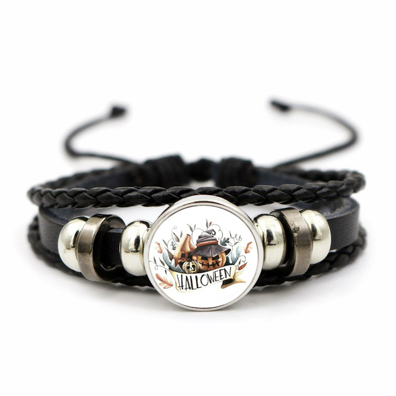 Bracciale di perle halloween accessorio gioiello fatto a mano_voghion.com