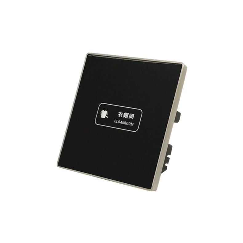 Touch switch key, wall smart light panel for hotel